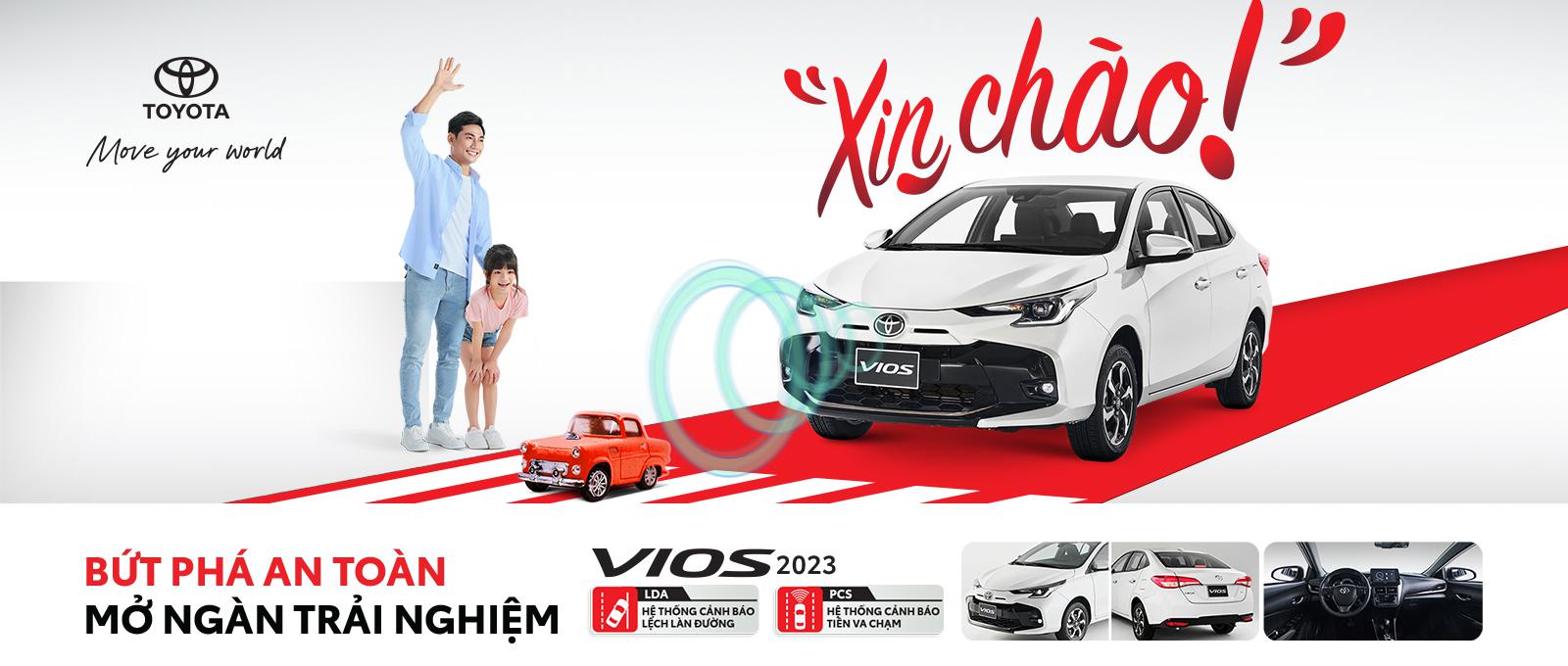 Toyota Hưng Yên giới thiệu Vios 2023 hoàn toàn mới