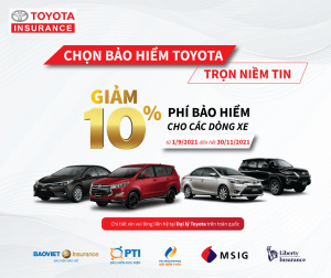 Toyota Hưng Yên Hỗ Trợ Khách Hàng Mua Bảo Hiểm Mùa Covid-19